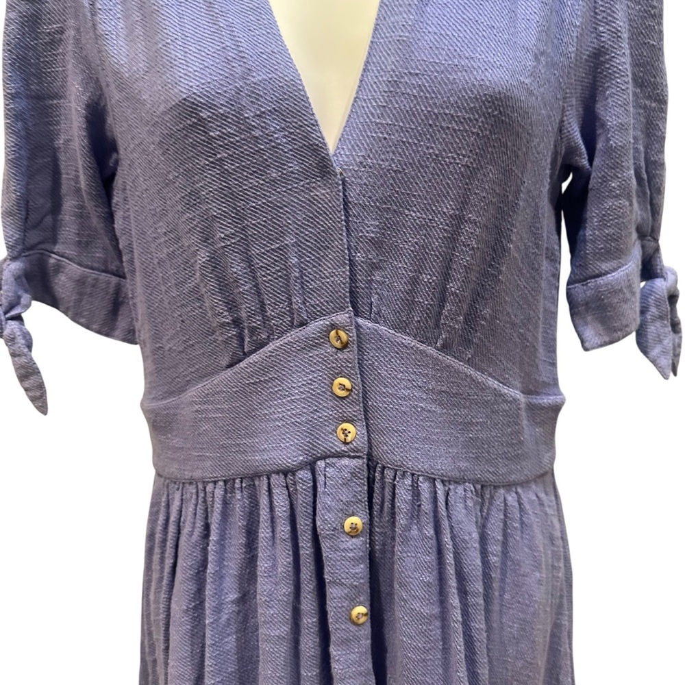 Free People Love of My Life Midi Dress Lt Purple Size Medium Never Worn - Picture 7 of 16